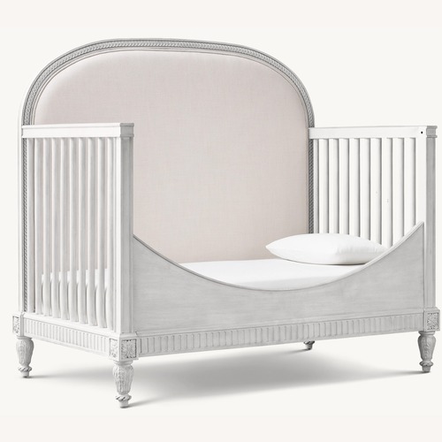 Used Restoration Hardware Baby & Child Light Gray Crib for sale on AptDeco