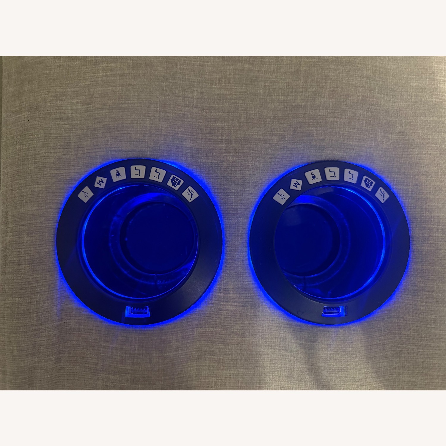 Jordan's Furniture Light Gray 3+ Piece Sectional - image-3