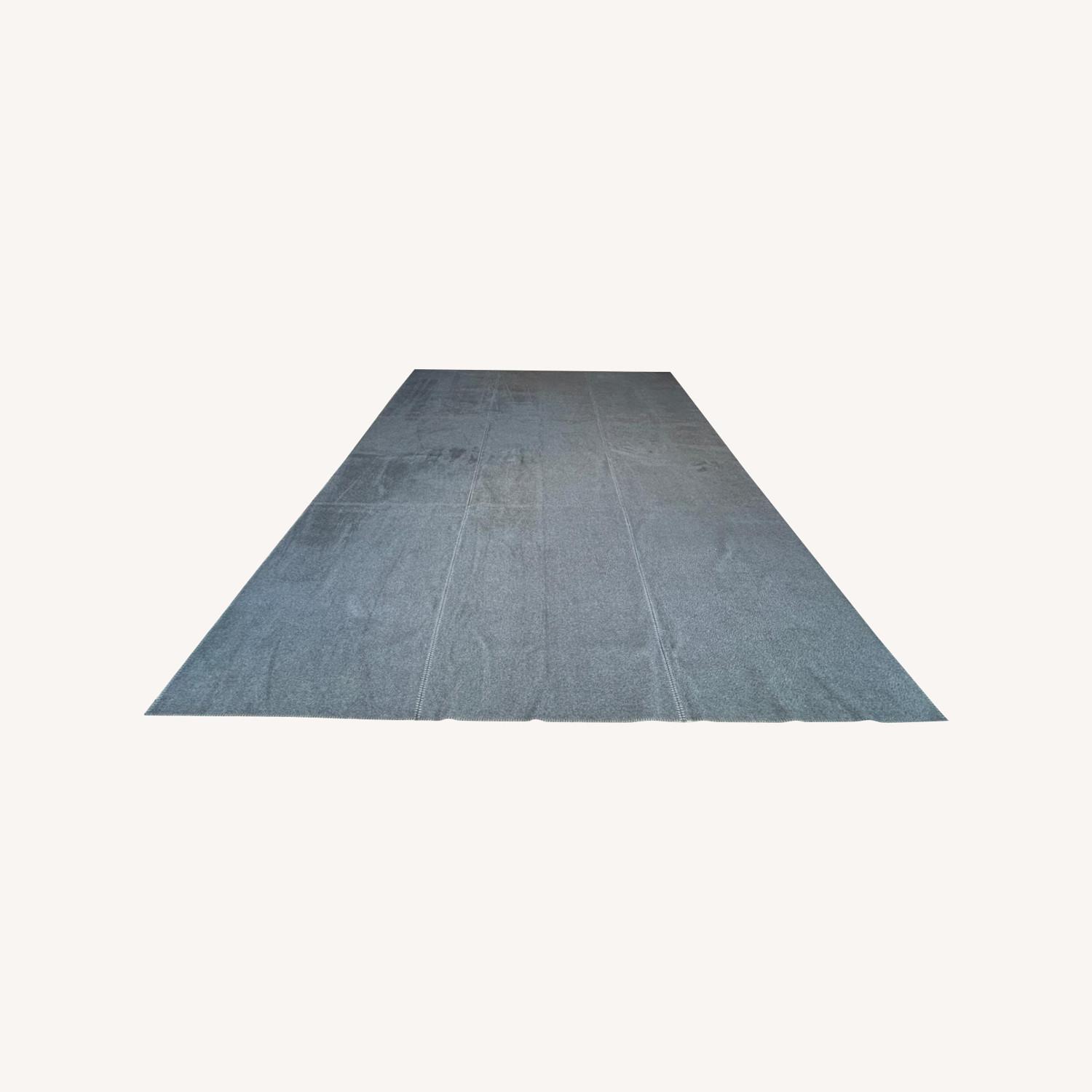 Custom Mid-Century Wool Rug (11'-11" x 8'-10") - image-0