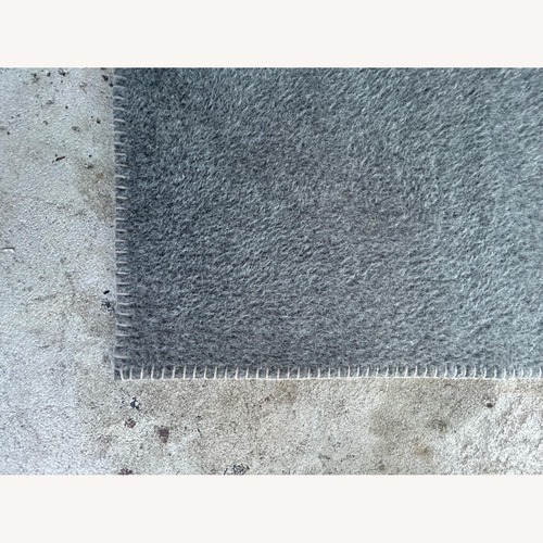 Used Custom Mid-Century Wool Rug (11'-11" x 8'-10") for sale on AptDeco