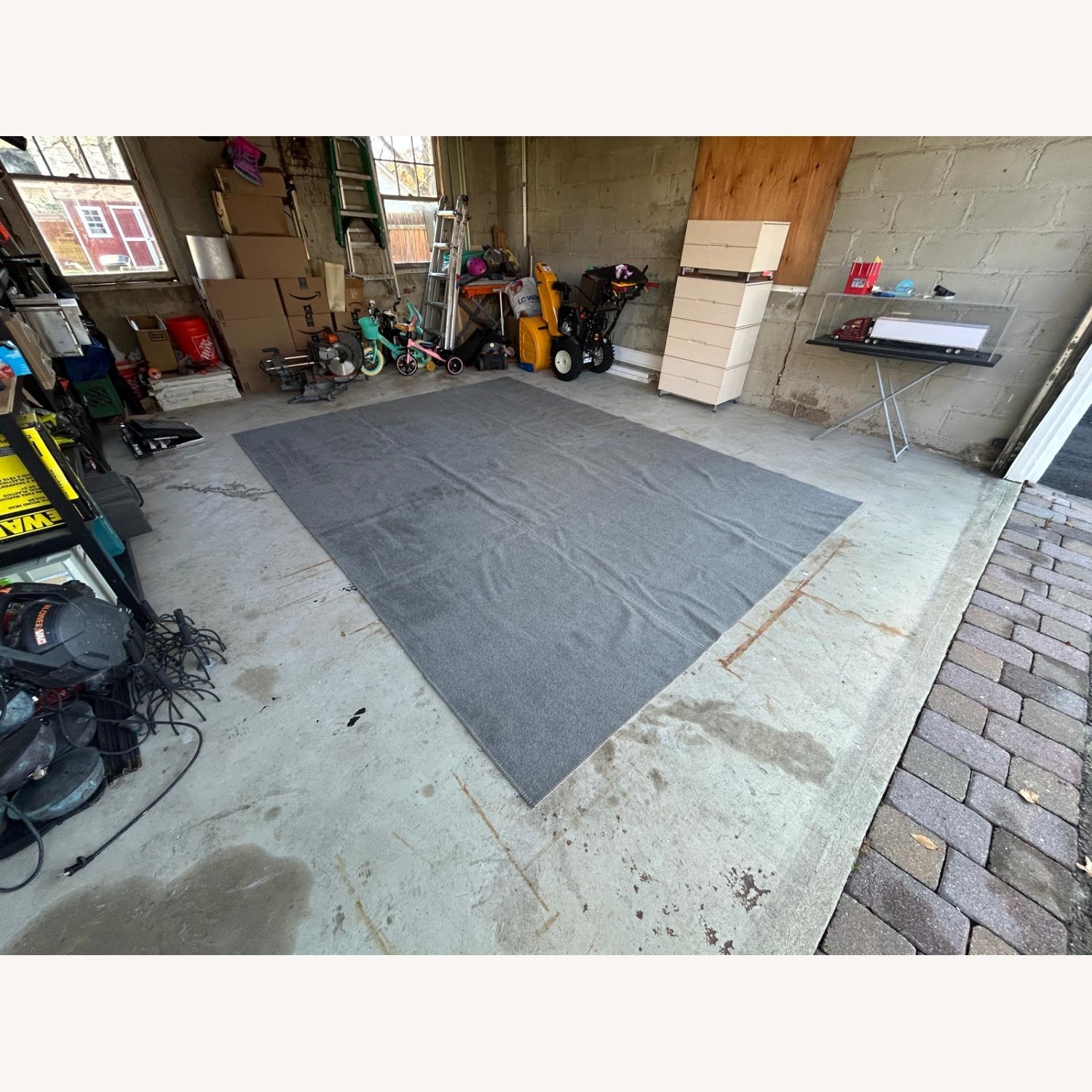 Custom Mid-Century Wool Rug (11'-11" x 8'-10") - image-6