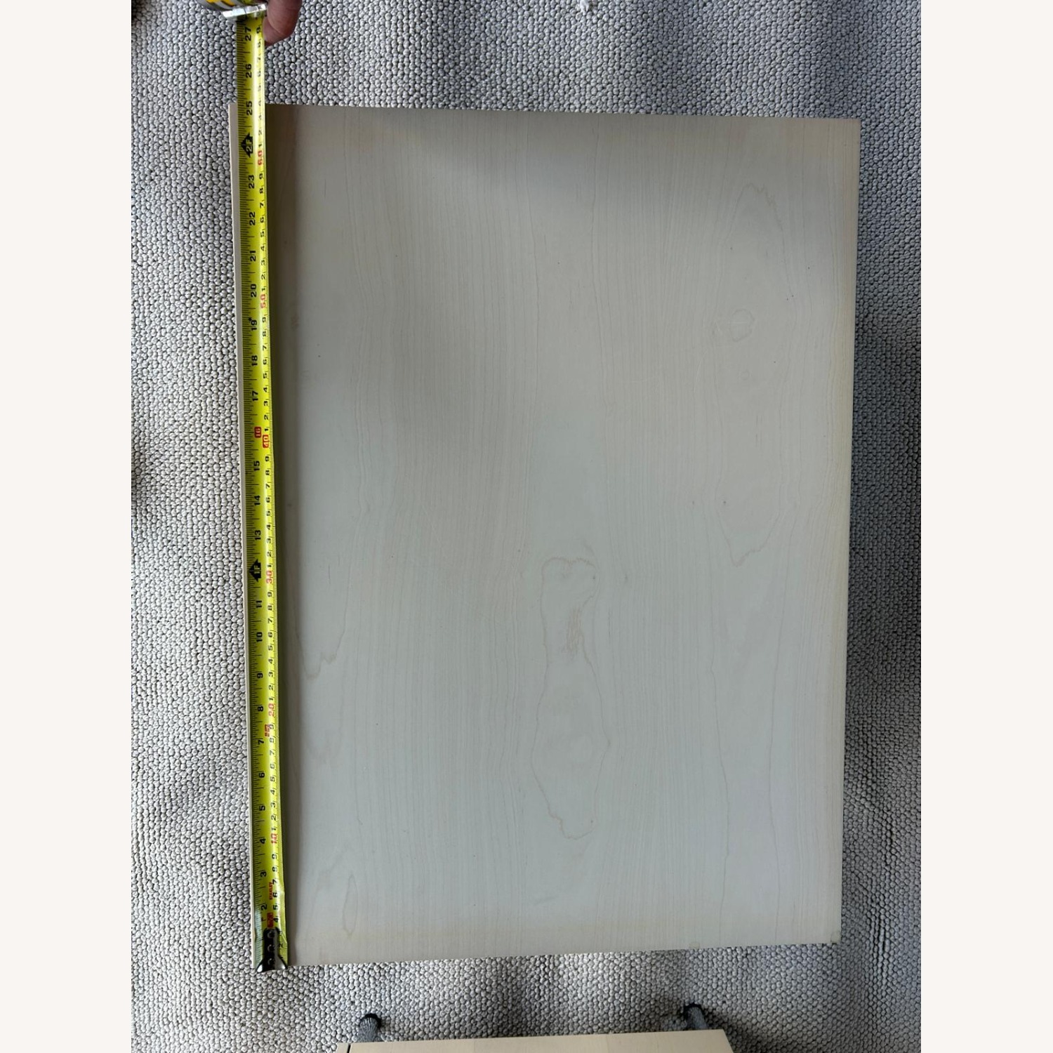 Pair of Mid-Century Modern Light Wood Nightstands - image-7