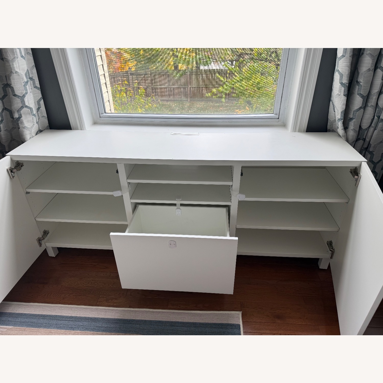 IKEA White Media Storage - image-4