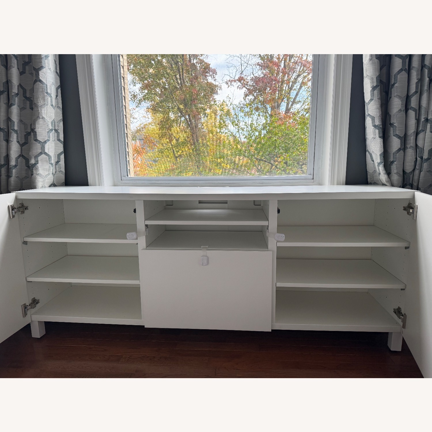 IKEA White Media Storage - image-3