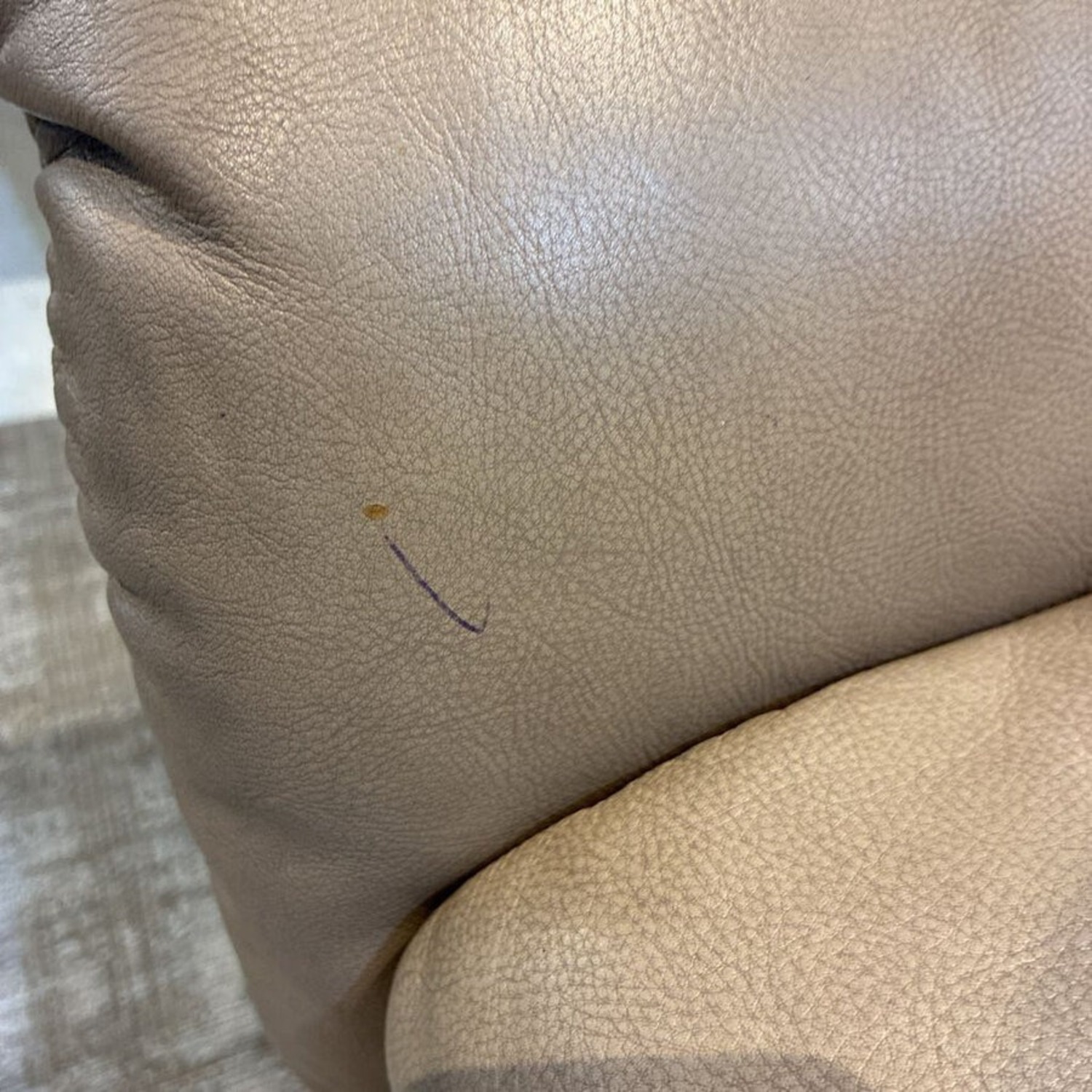 Bonded Leather 3-Seat Sofa - image-6