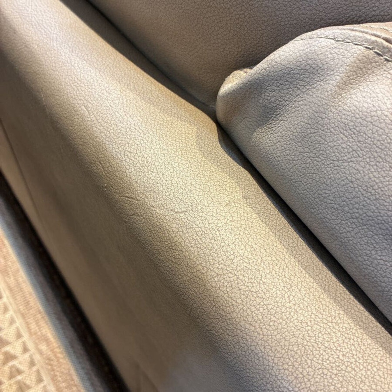 Bonded Leather 3-Seat Sofa - image-7