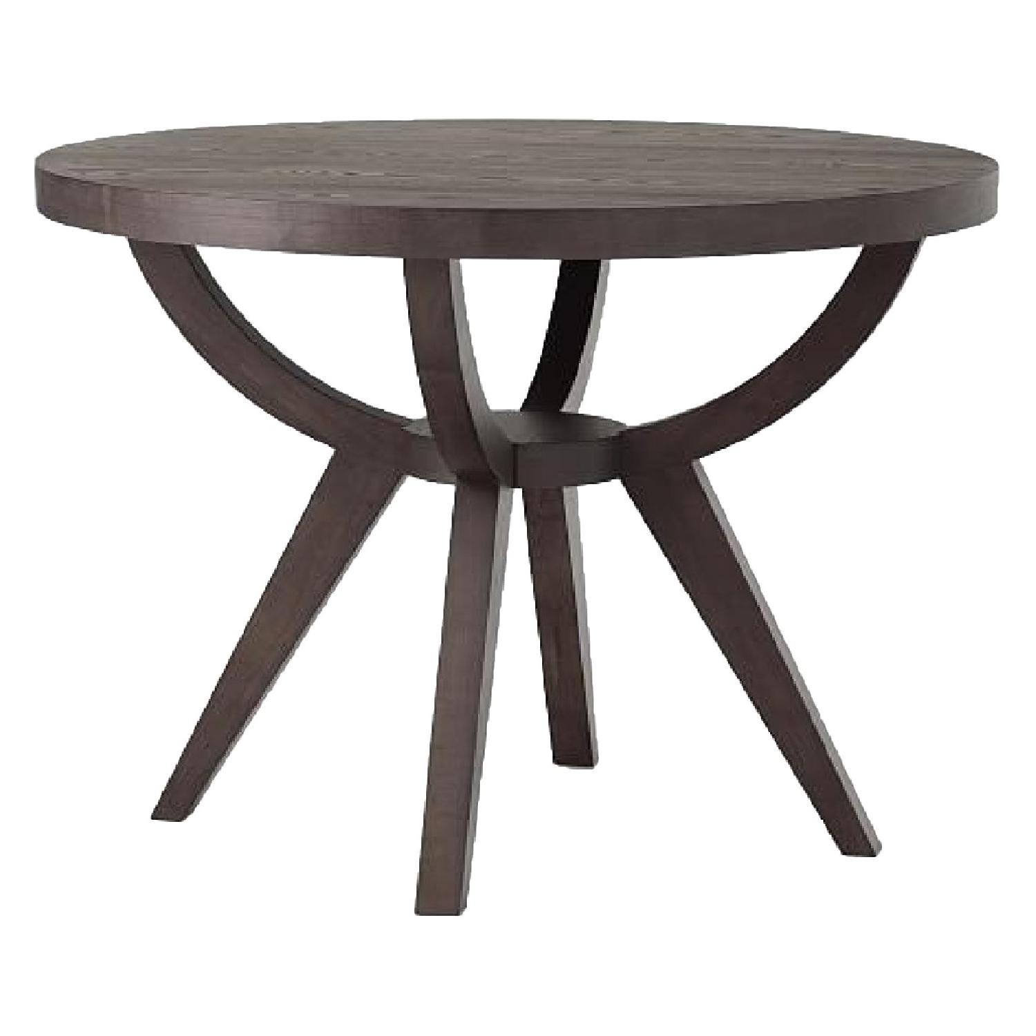 West Elm Arc Base Pedestal Round Table, 42" - image-4