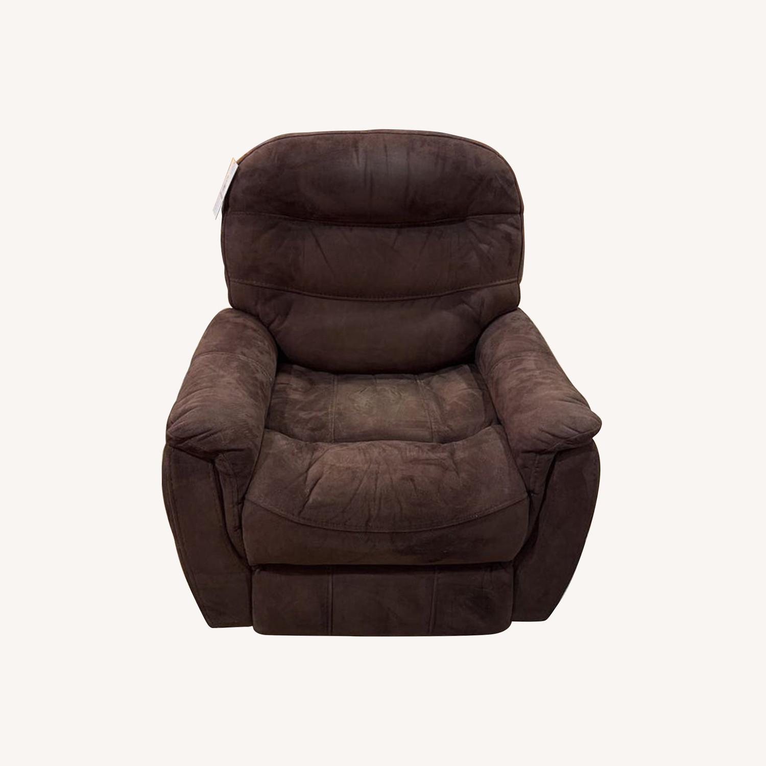 Microfiber Electric Recliner Mocha - image-0