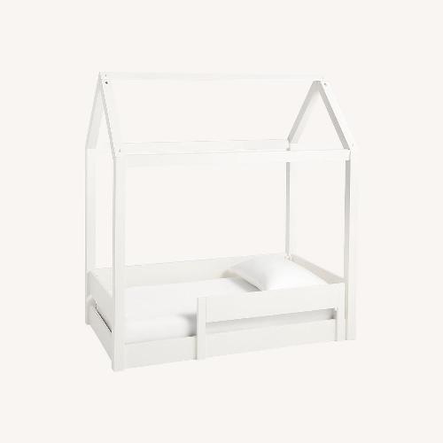 Used Pottery Barn Kids Camden House Toddler Bed for sale on AptDeco