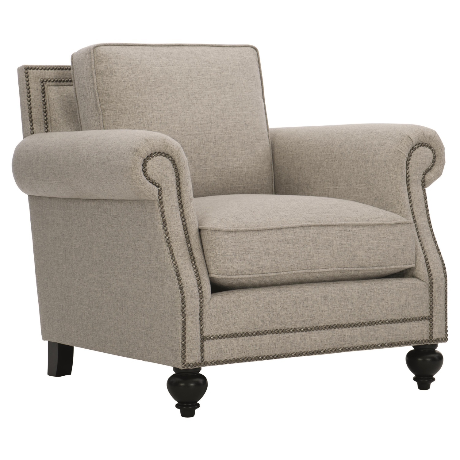 Bernhardt Furniture Brae Natural Fabric Armchair - image-15