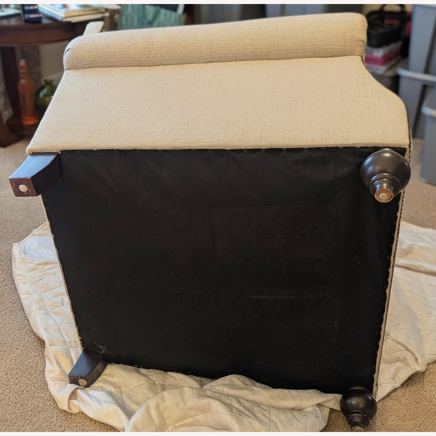 Bernhardt Furniture Brae Natural Fabric Armchair - image-12