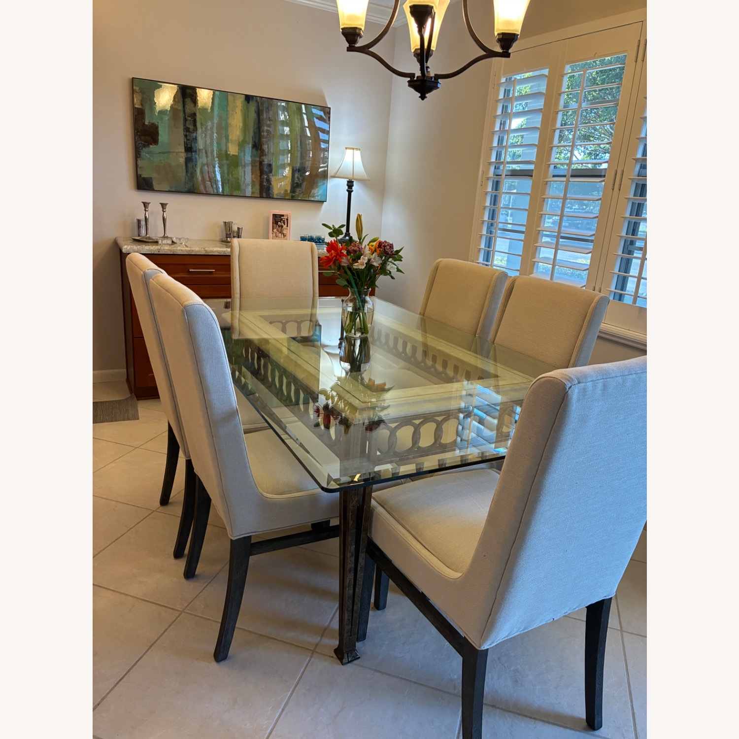 Beveled Glass Dining Room - image-3