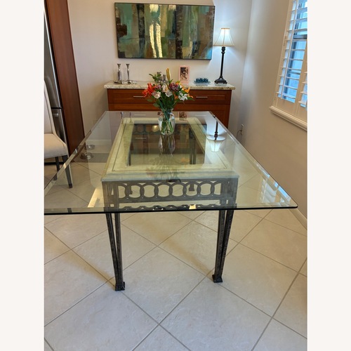 Used Beveled Glass Dining Room for sale on AptDeco