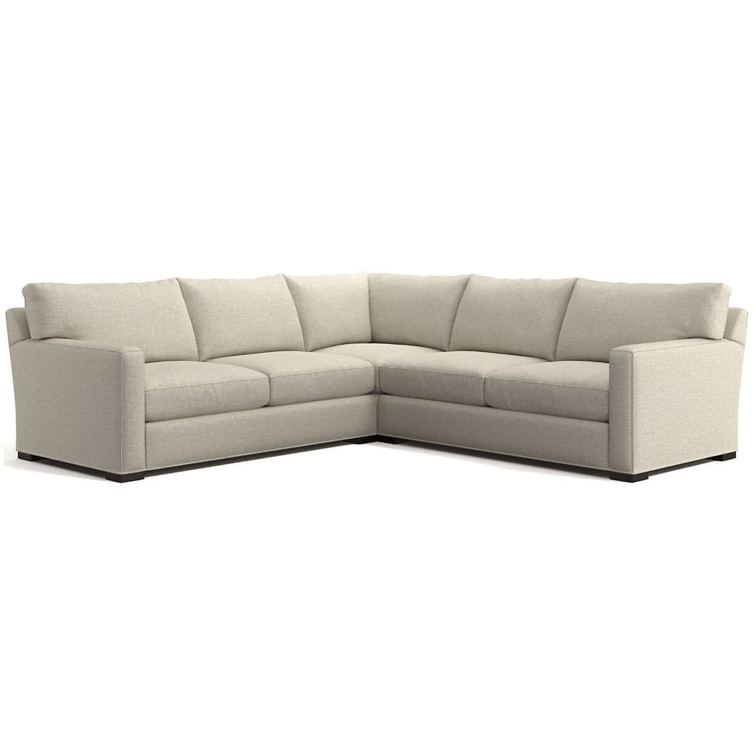 Axis Classic 3-Piece L-Shaped Sectional Sofa - image-5