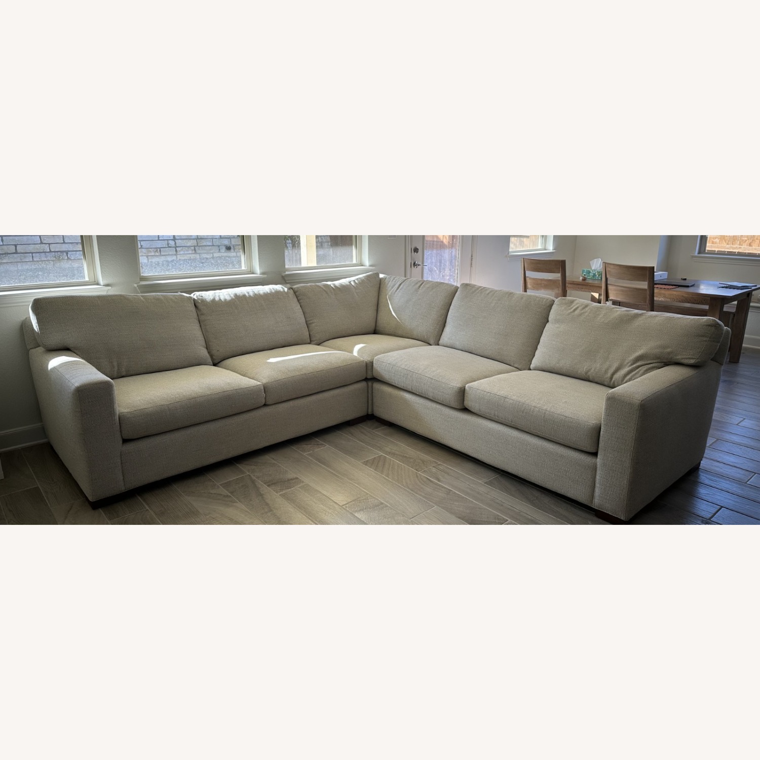 Axis Classic 3-Piece L-Shaped Sectional Sofa - image-1