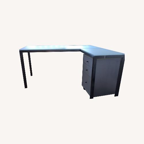 Used Room & Board Portica Desk & Drawers for sale on AptDeco