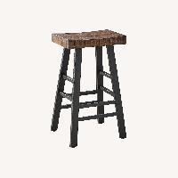 Pottery Barn Griffin Dark Brown Wood Patio Furniture