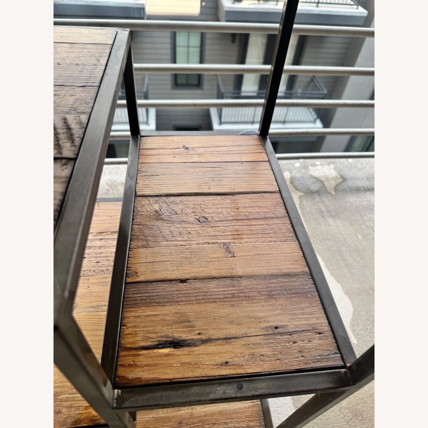 Four Hands Helena Dark Brown Wood Bar Cart - image-5