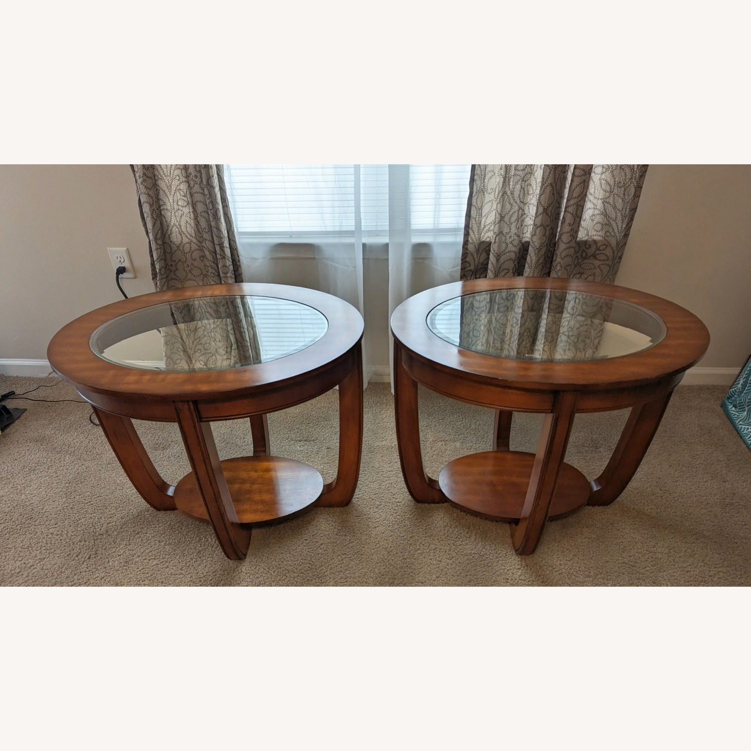 Steve Silver Co. Dark Brown Wood Side Table - image-3