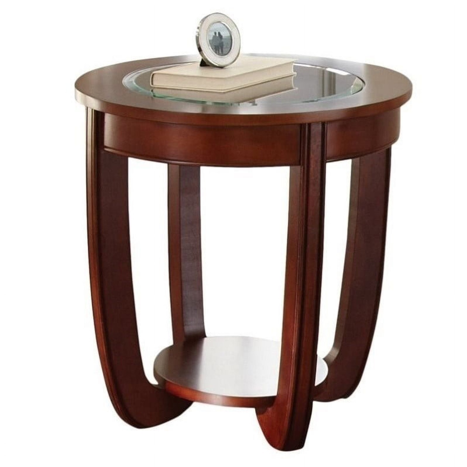 Steve Silver Co. Dark Brown Wood Side Table - image-23