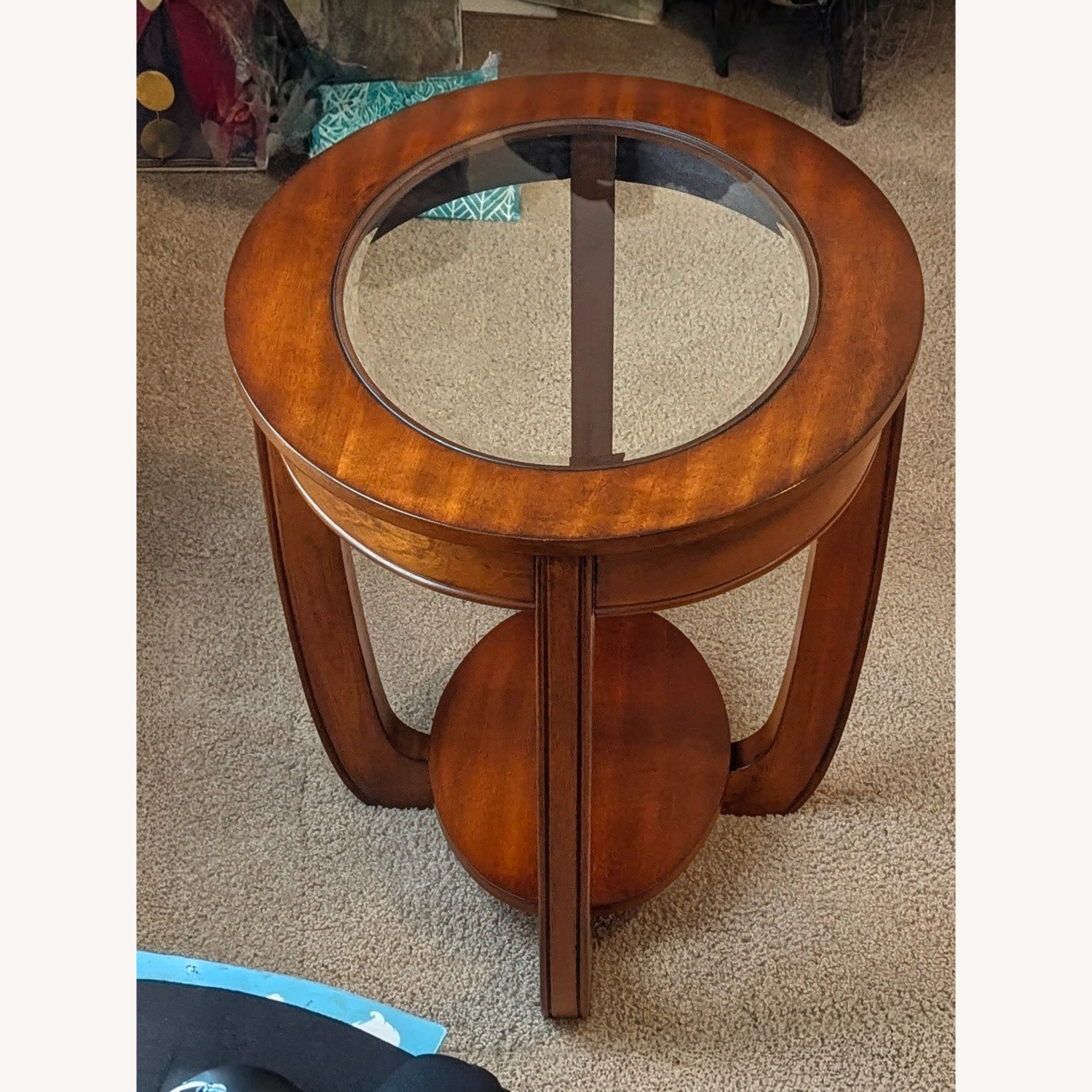 Steve Silver Co. Dark Brown Wood Side Table - image-19