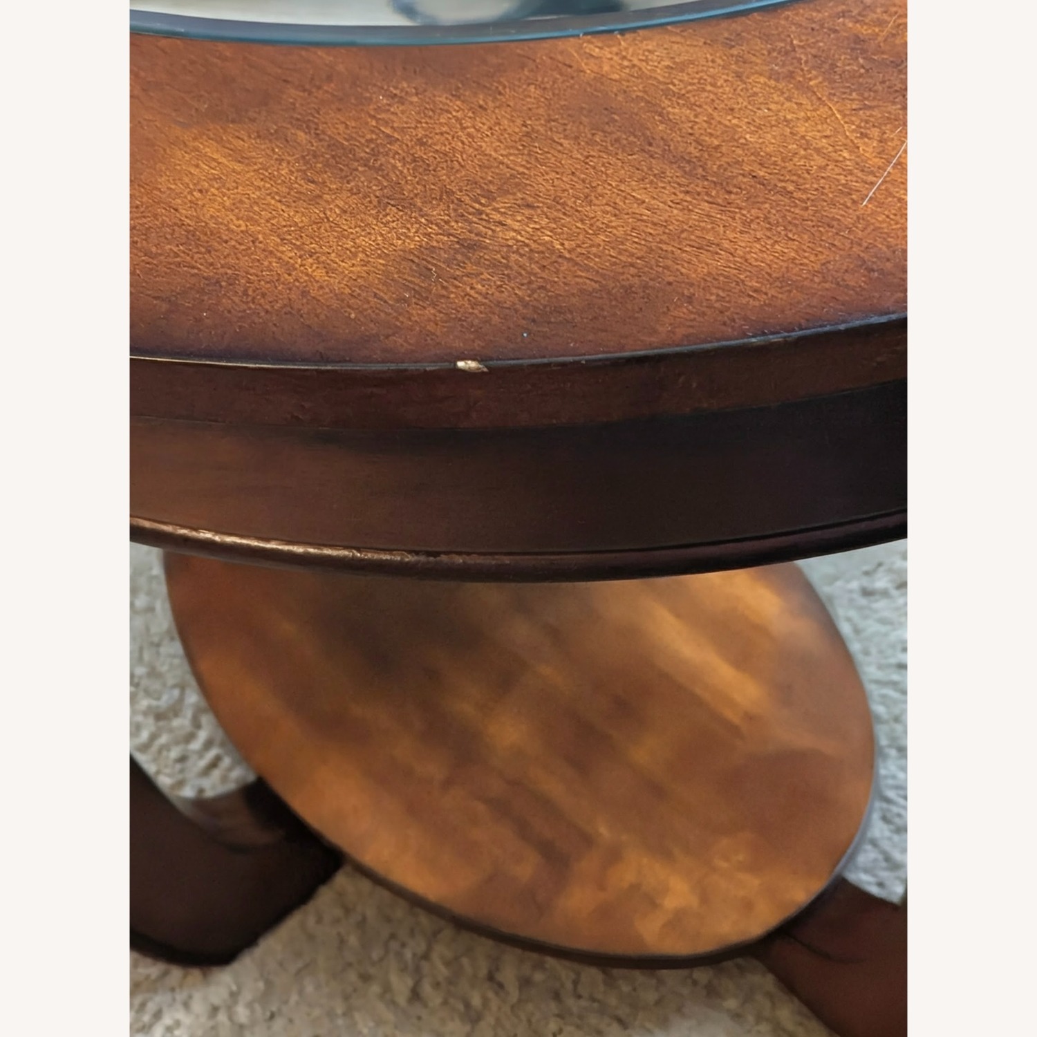 Steve Silver Co. Dark Brown Wood Side Table - image-7