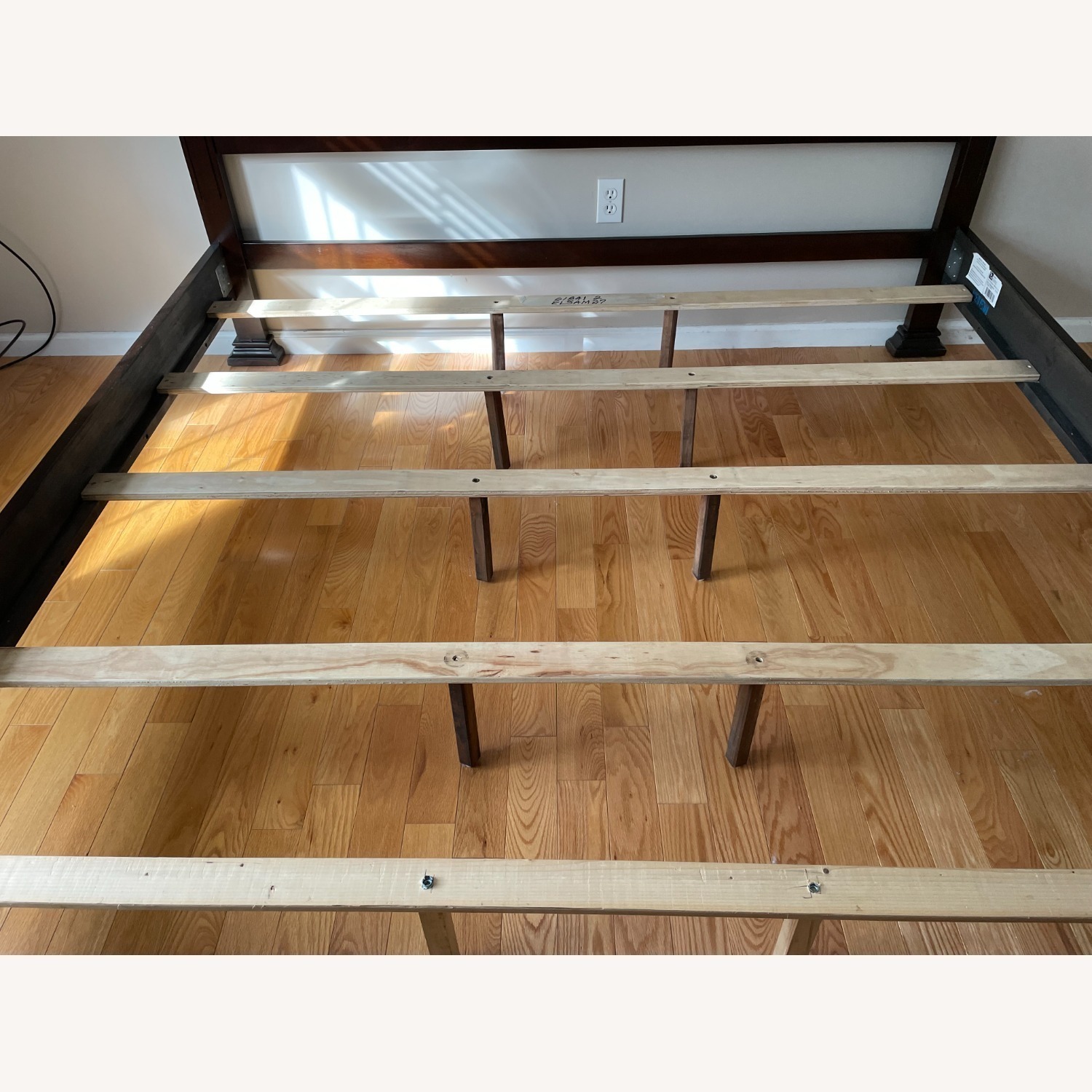 New Classic Furniture Co Dark Brown Wood King Bed - image-3