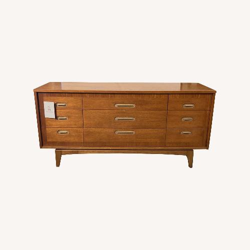 Used Crate & Barrel Dark Brown Wood Dresser for sale on AptDeco