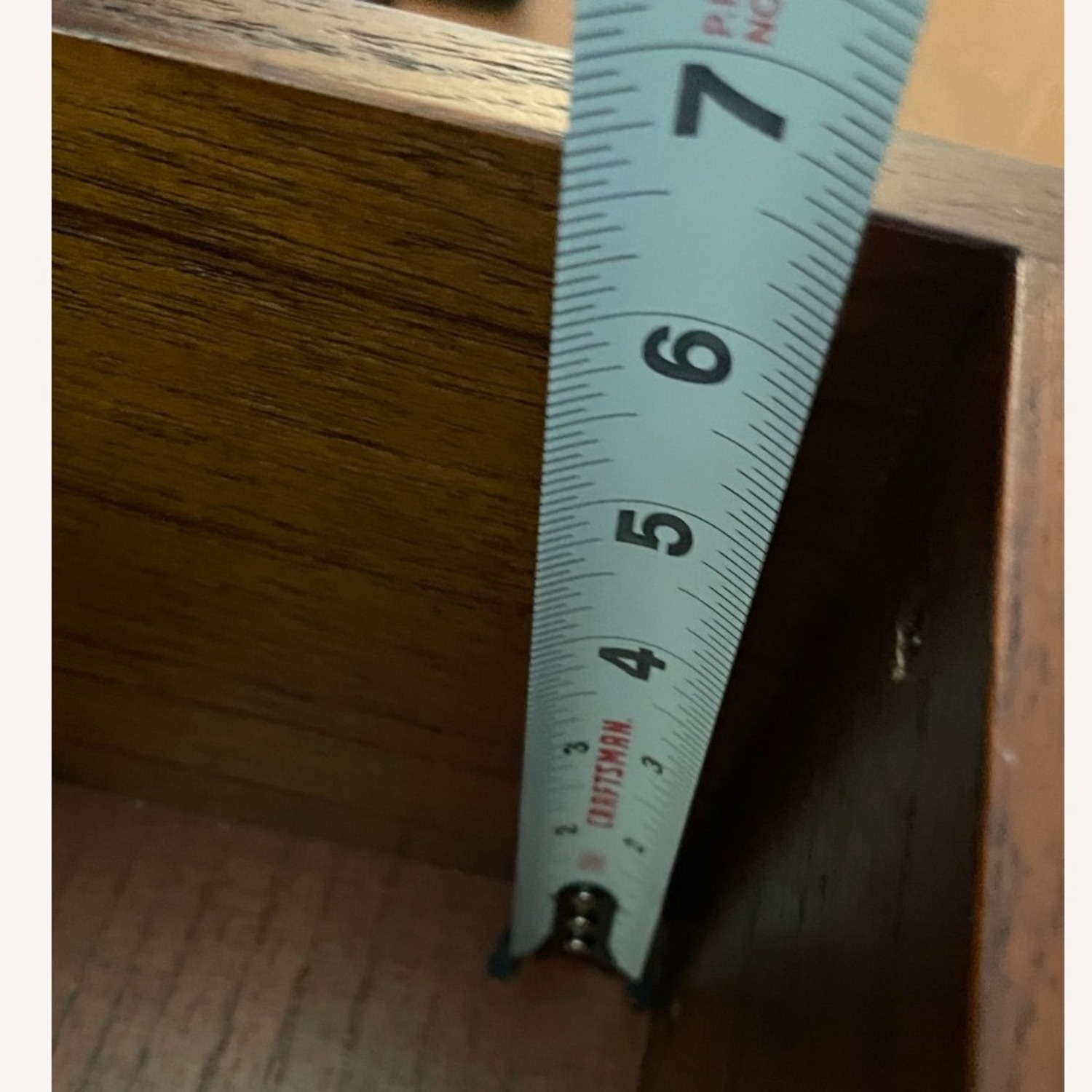 Crate & Barrel Dark Brown Wood Dresser - image-5