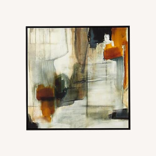 Used Crate & Barrel Sand Storm Print for sale on AptDeco