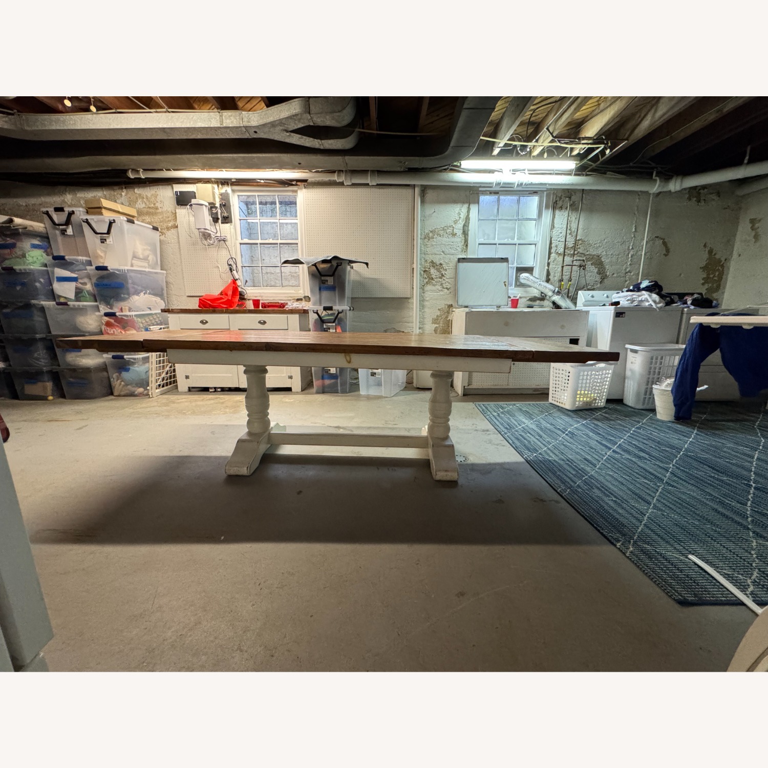 Vintage/Antique Finds Dark Brown Wood Dining Sets - image-4