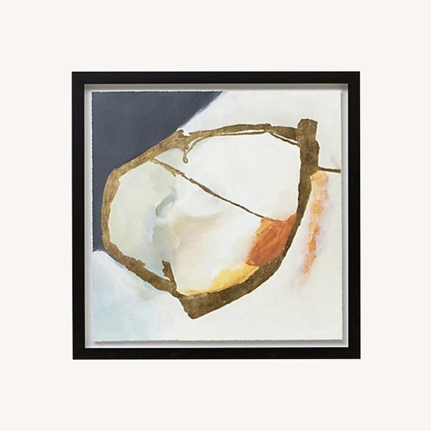 Crate & Barrel Expression De L'Or Print - image-0