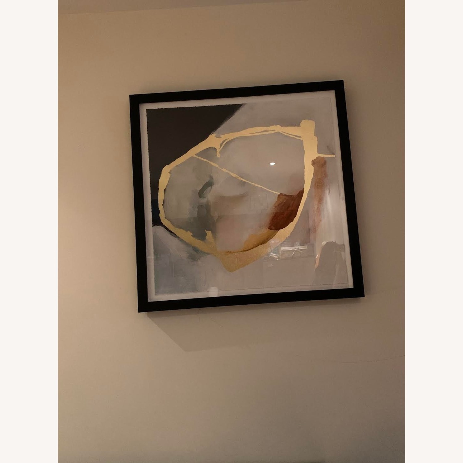 Crate & Barrel Expression De L'Or Print - image-1