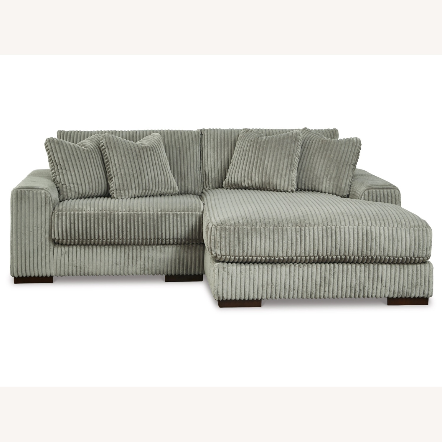 Ashley Furniture Lindyn Light Gray 2 Piece Sectional - image-5