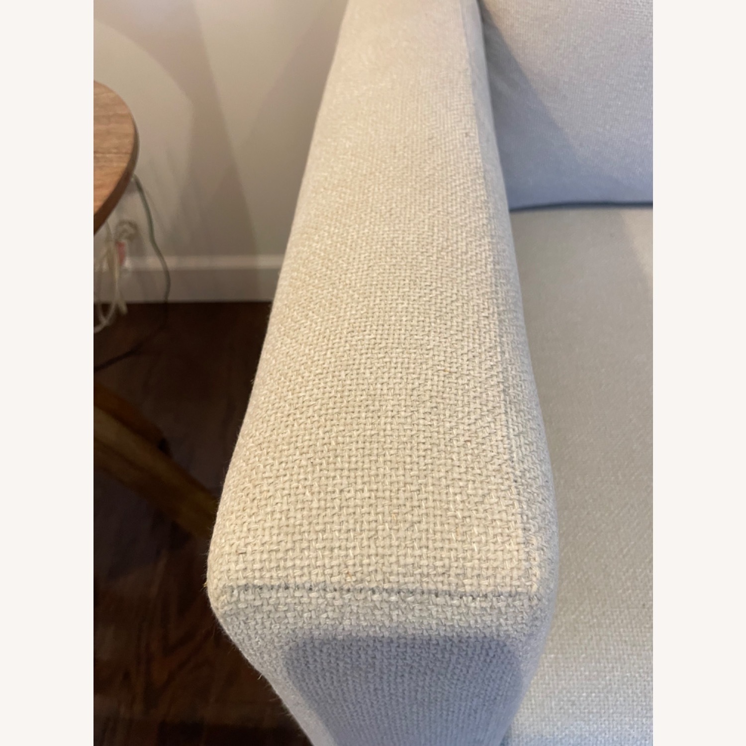 Crate & Barrel Natural Fabric 2 Seater Sofa - image-11