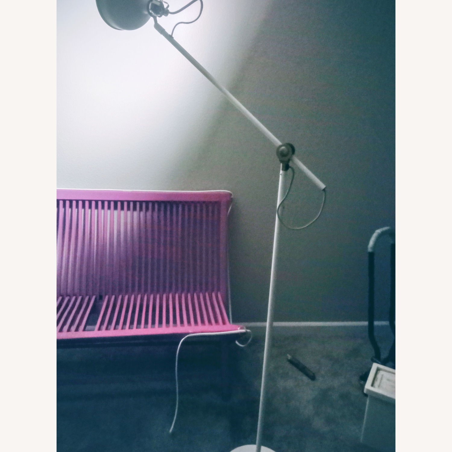 IKEA Ranarp White Floor Lamp - image-1