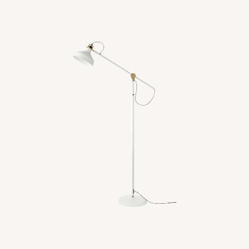 Used IKEA Ranarp White Floor Lamp for sale on AptDeco