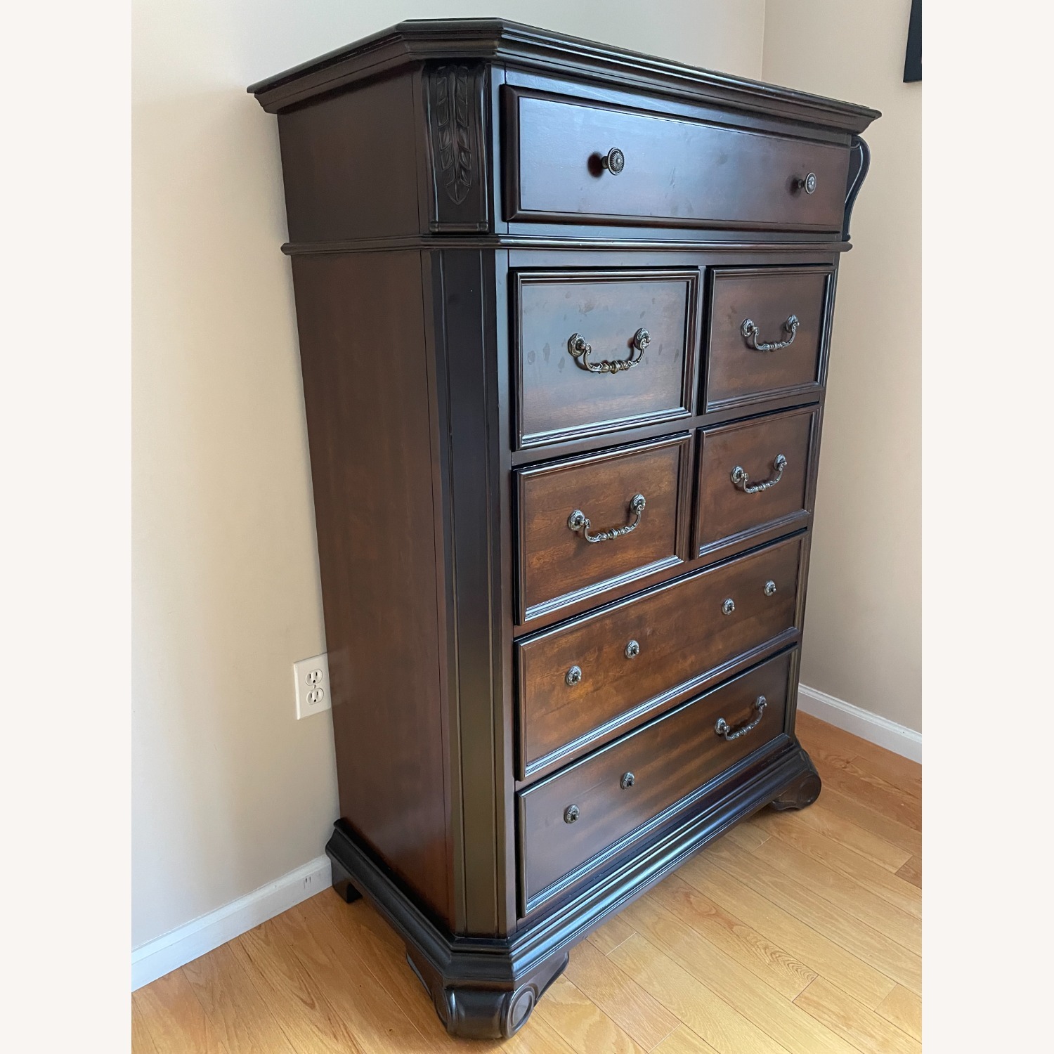 New Classic Furniture Co Dark Brown Wood Chest - image-2