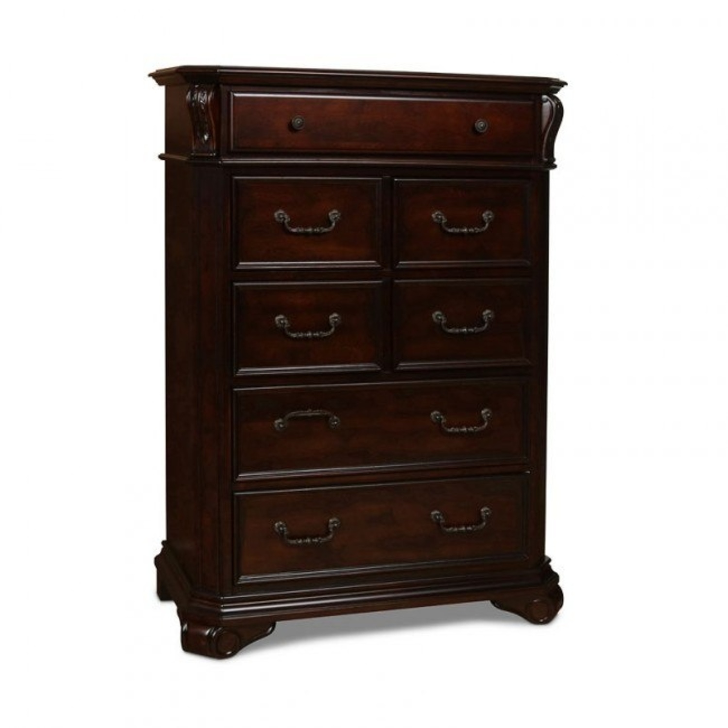 New Classic Furniture Co Dark Brown Wood Chest - image-6