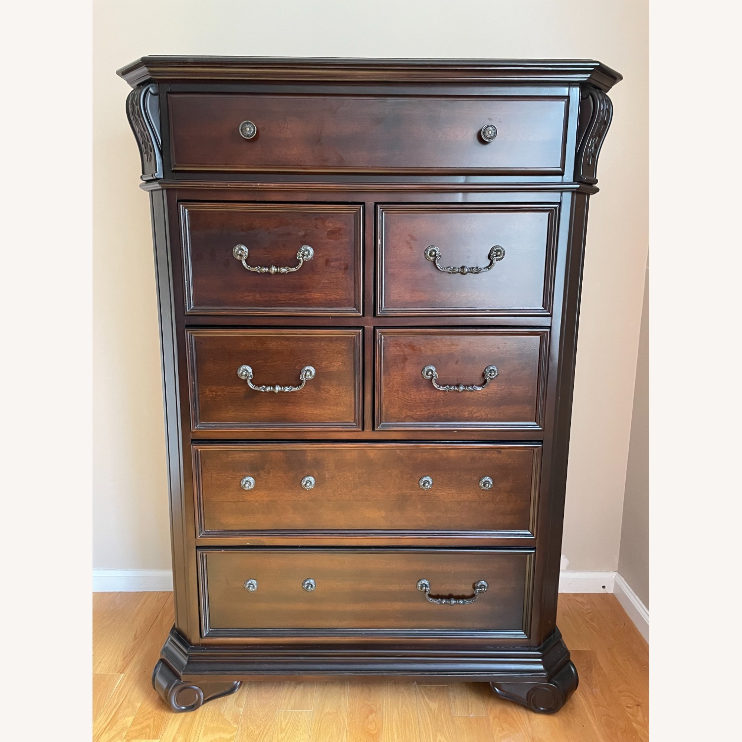 New Classic Furniture Co Dark Brown Wood Chest - image-5