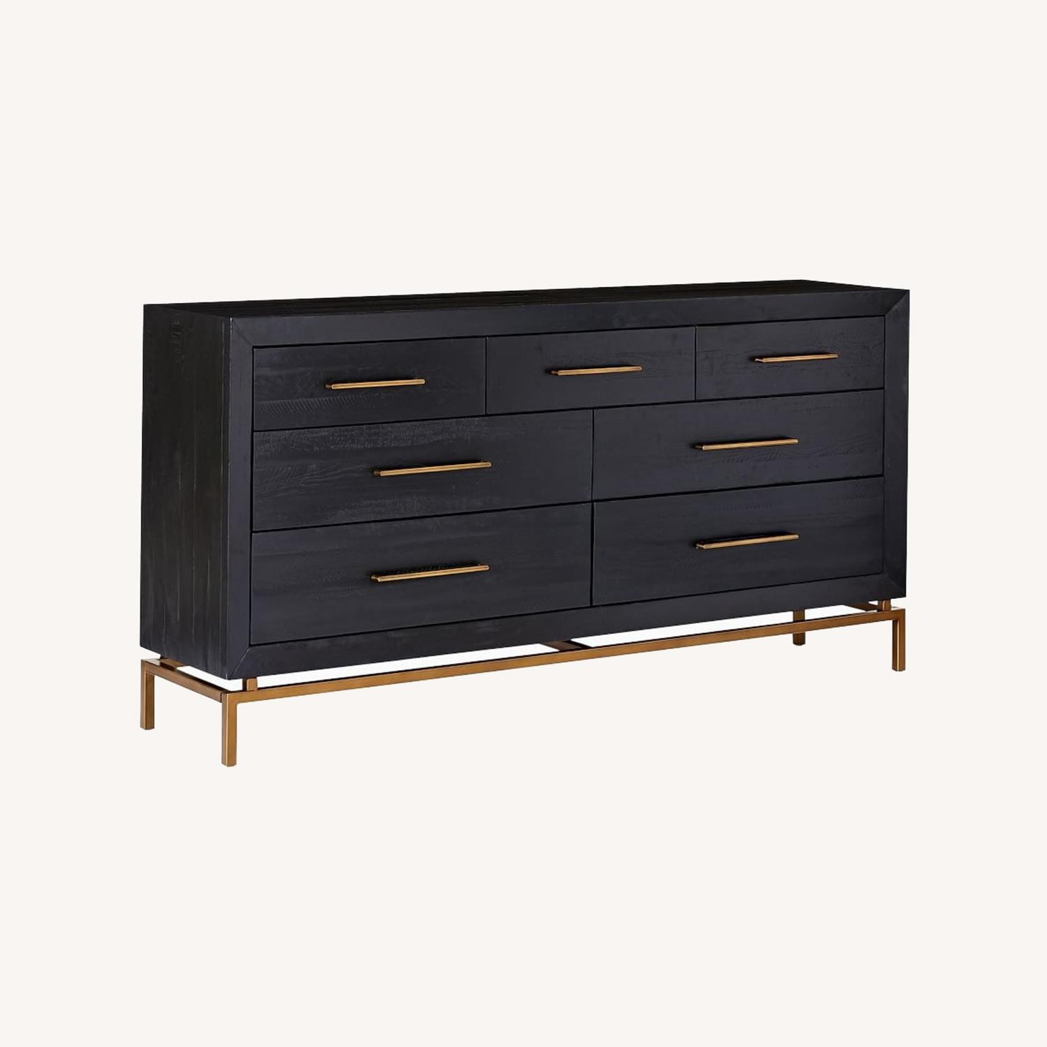 West Elm Alexa Burnished 7-Drawer Dresser (70") - image-0