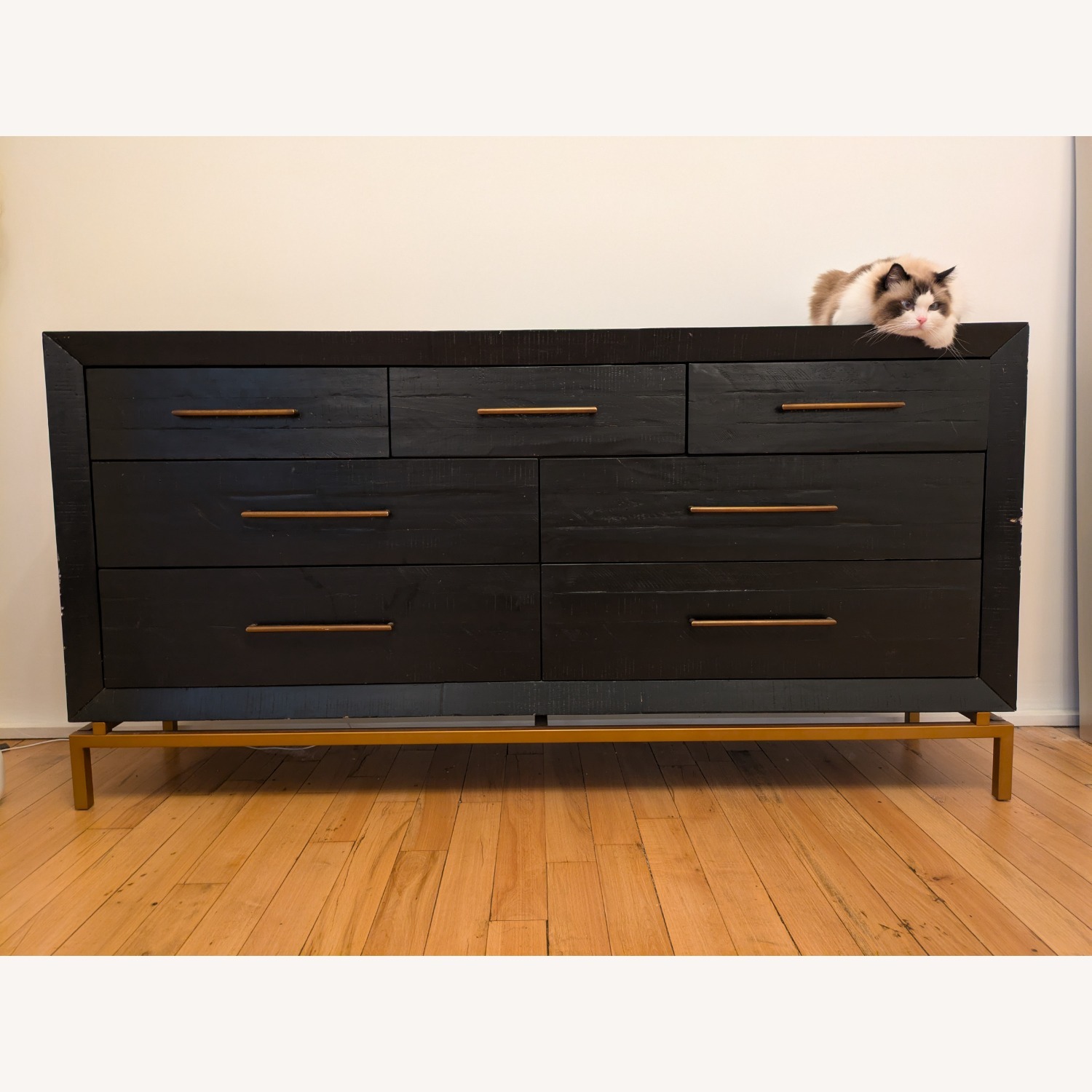 West Elm Alexa Burnished 7-Drawer Dresser (70") - image-1