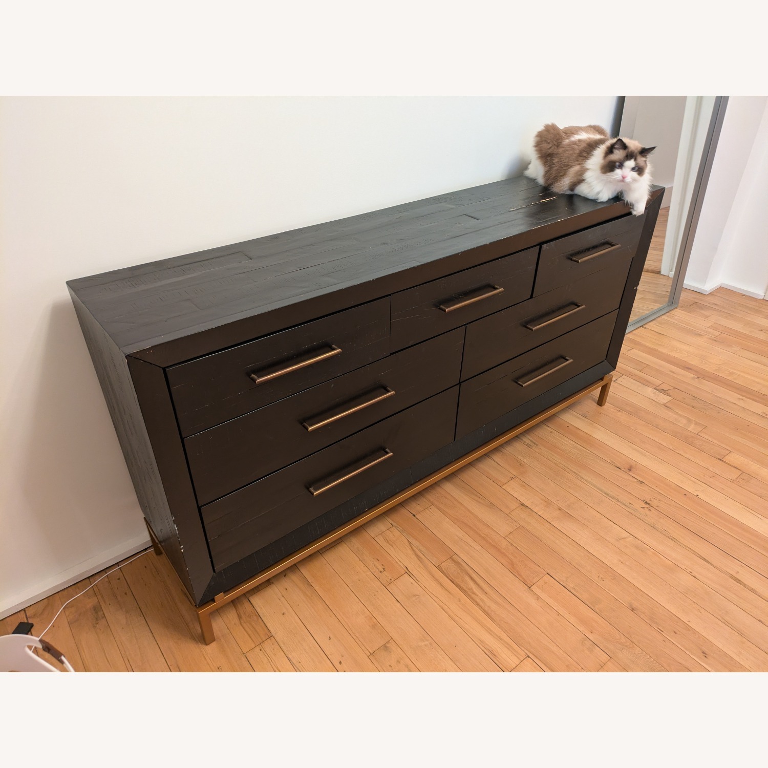 West Elm Alexa Burnished 7-Drawer Dresser (70") - image-3