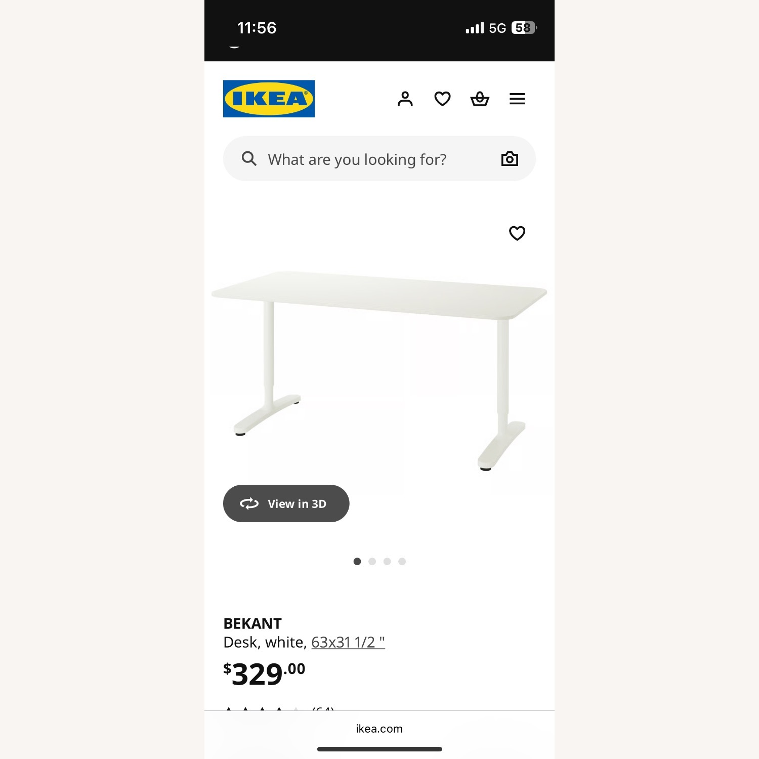 IKEA Bekant Desk  - image-3