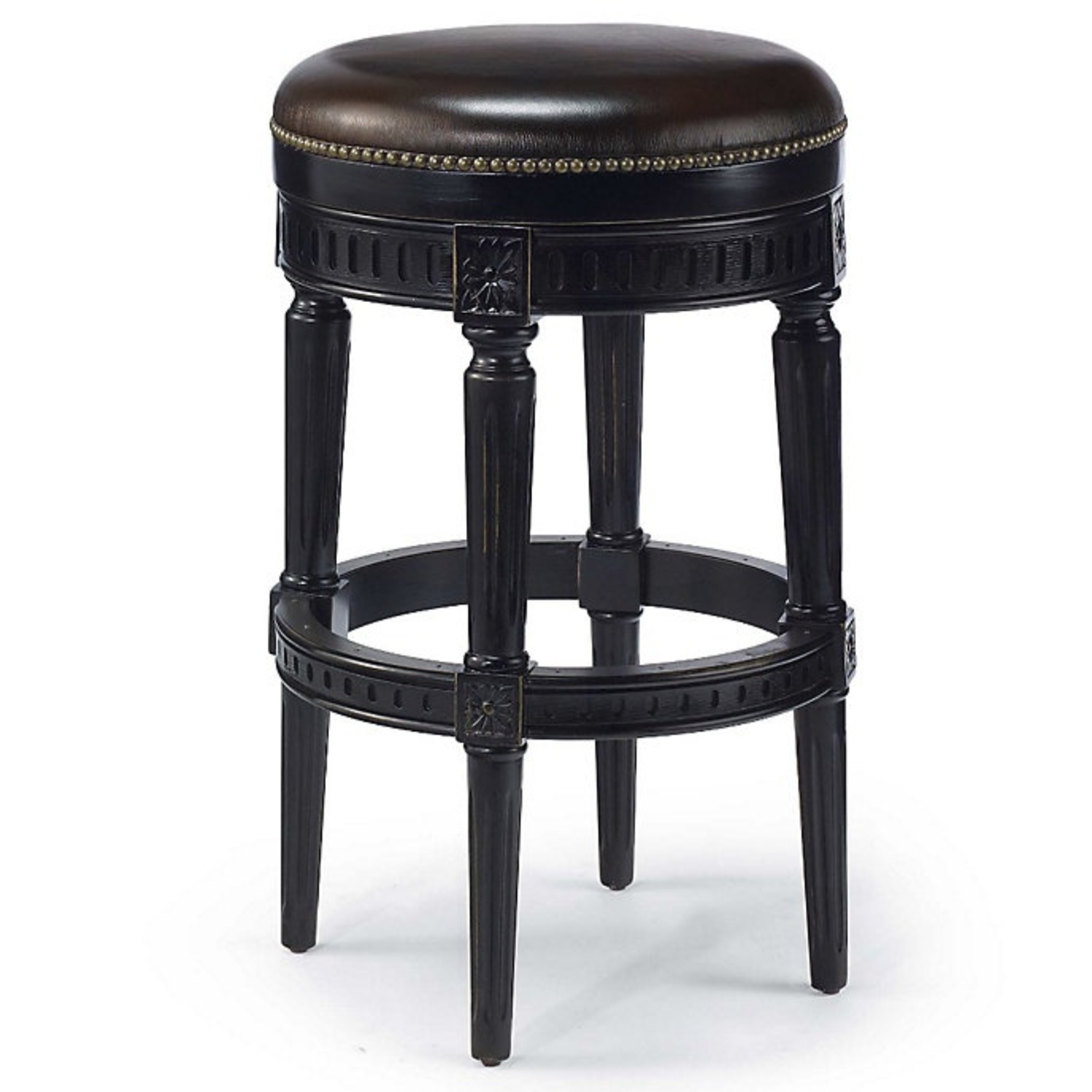 Frontgate Manchester Black Stools - image-6