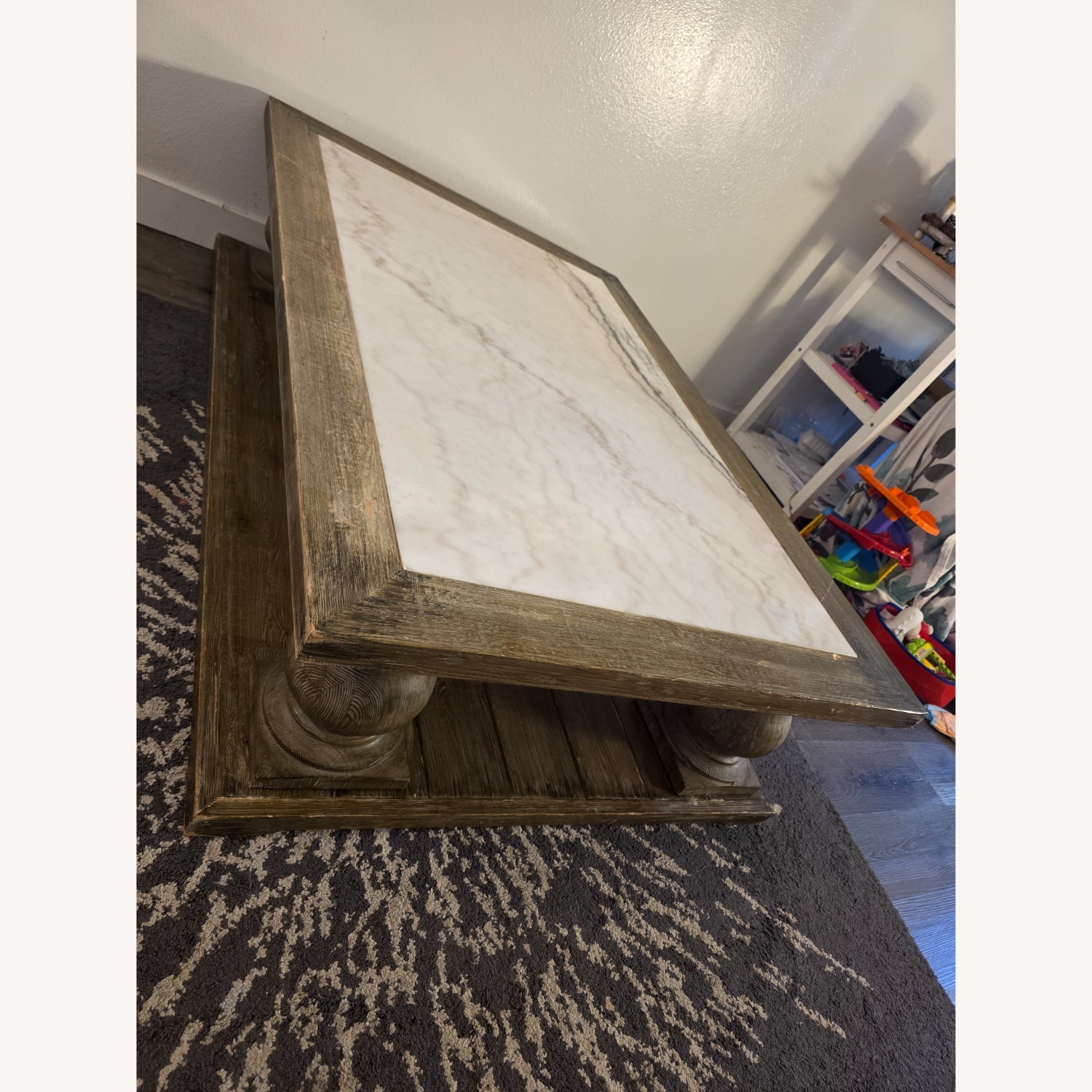 Arhaus Hudson Marble Coffee Table - image-1