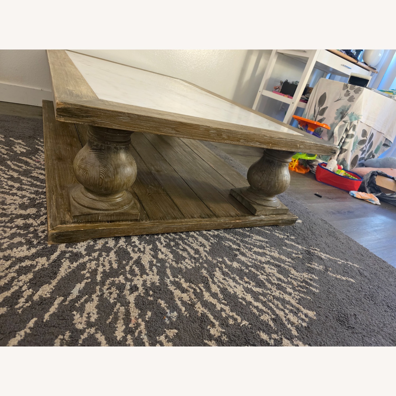 Arhaus Hudson Marble Coffee Table - image-3