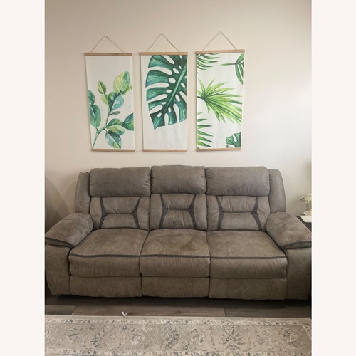 Used Light Gray 3+ Seater Sofa for sale on AptDeco