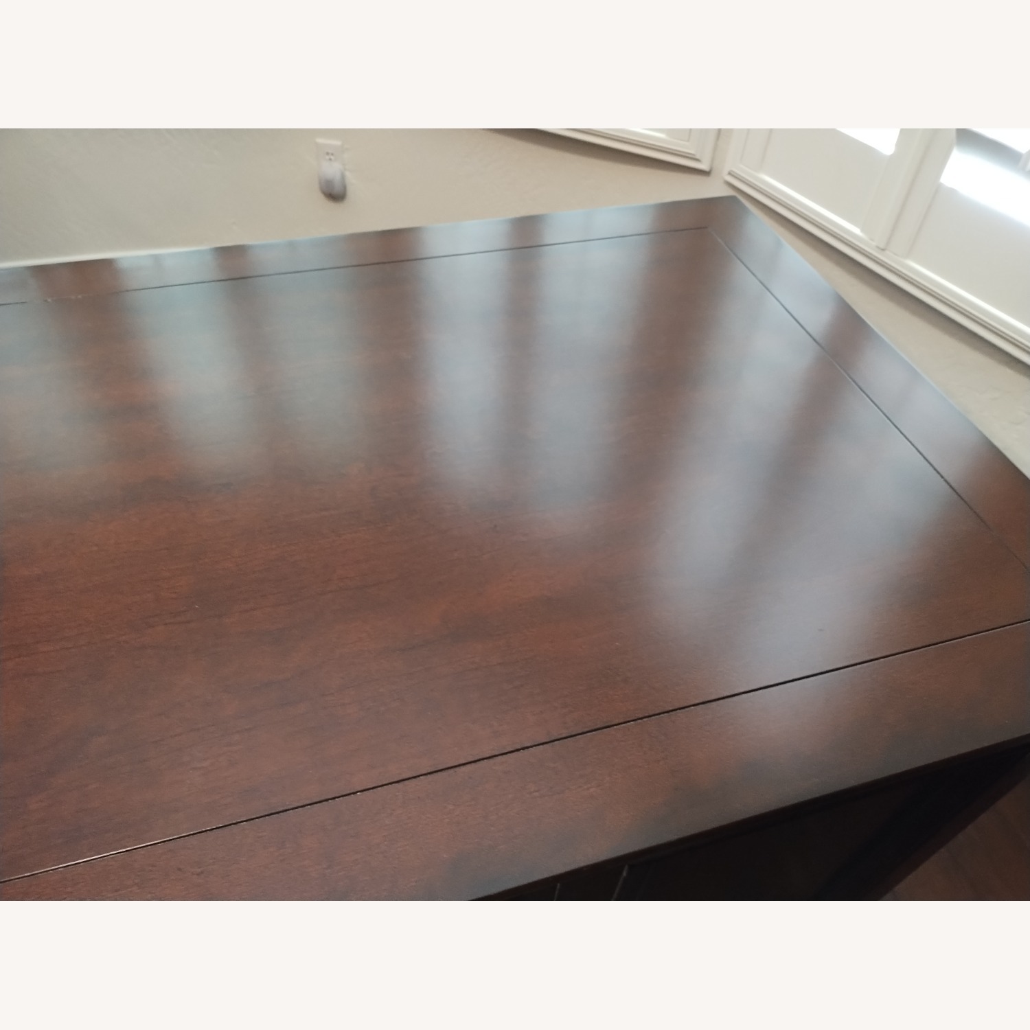 Flexsteel Dark Brown Wood Desk - image-4