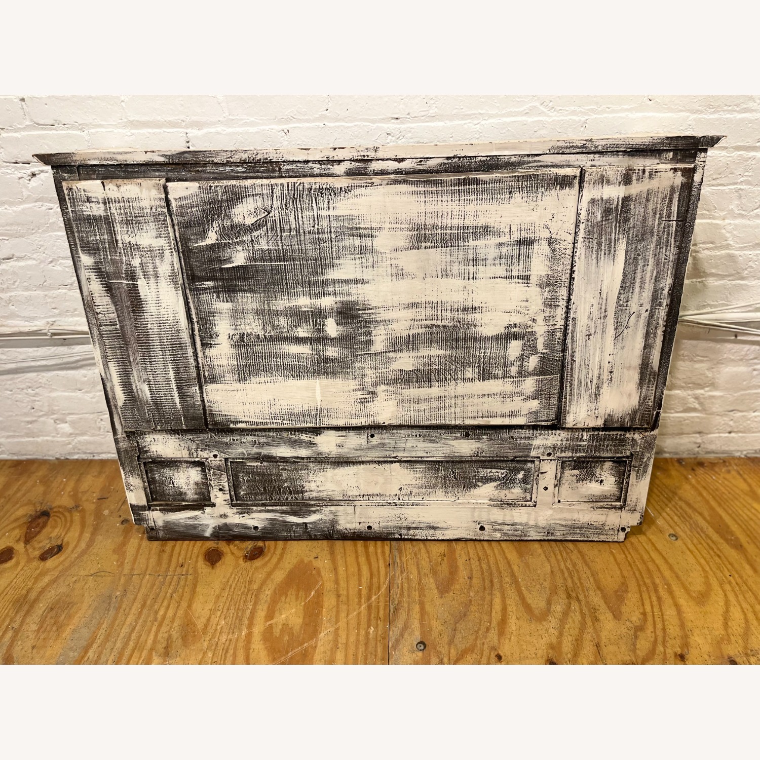 Vintage/Antique Finds White Wood Armoire - image-8